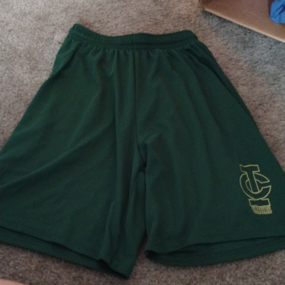 Green Gym Shorts